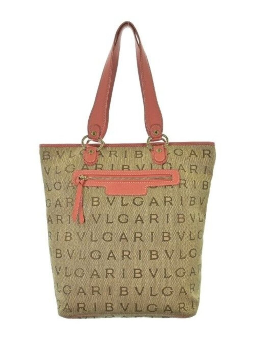 Bvlgari Logomania Tote Bag Beige
